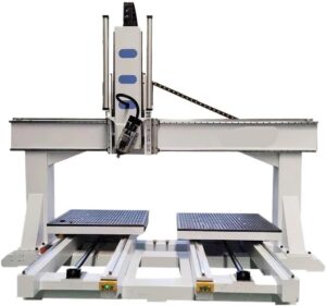 Image 1 of 4 axis cnc router machine