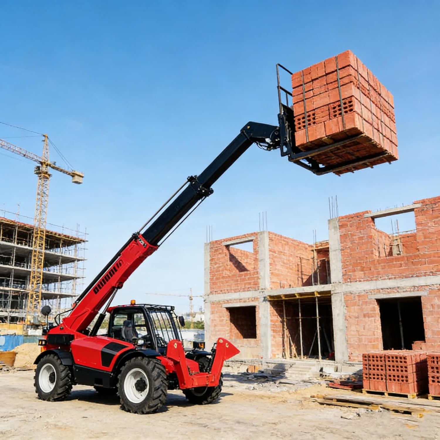 buy telehandler telescopic lift truck,should I buy a telehandler,telehandler vs forklift pros cons,telehandler telescopic lift truck worth it,best telehandler for construction sites,telehandler features and benefits - detailed features and technical specifications