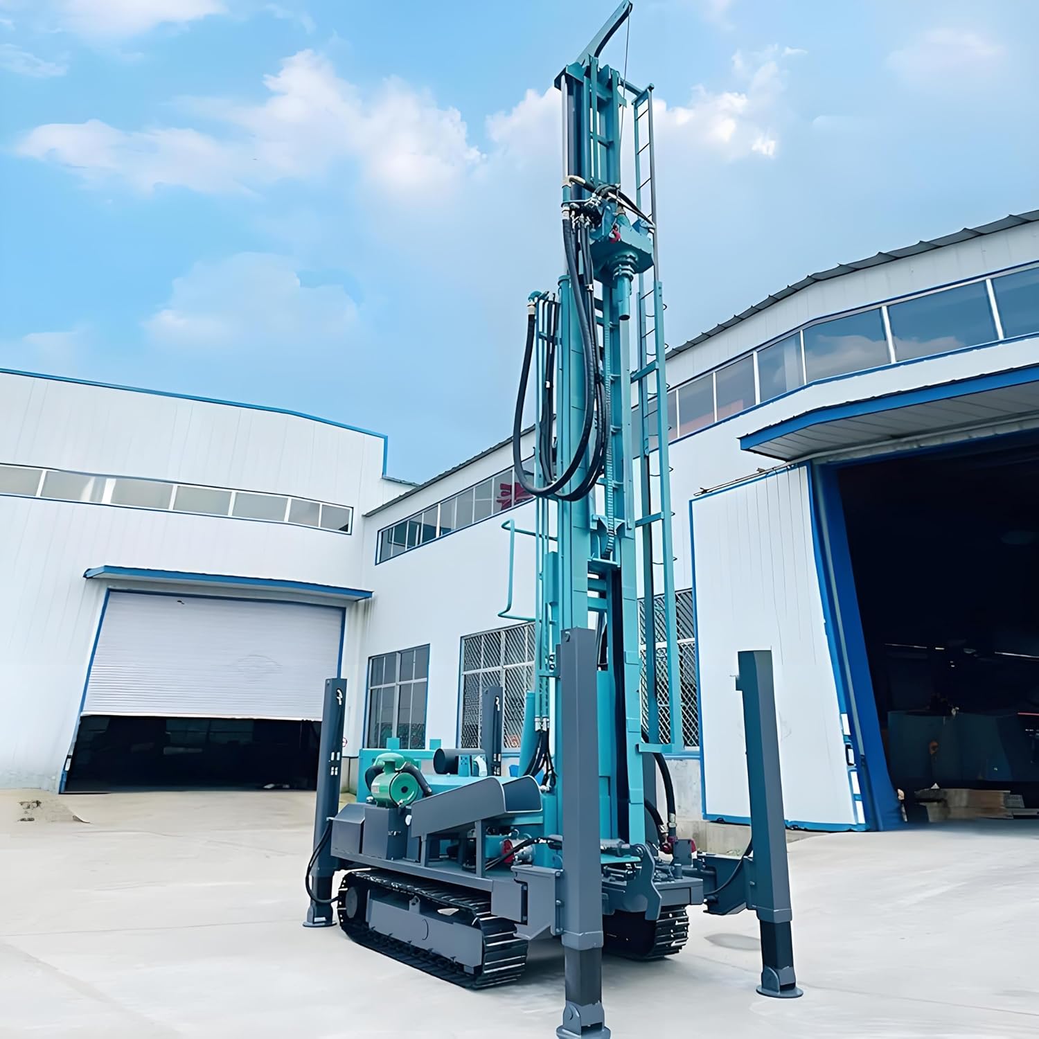 crawler water well drilling rig review,portable borehole drilling machine,crawler drilling rig pros cons,best small water well drill,should I buy a crawler drill,geotechnical core drilling rig worth it - detailed features and technical specifications