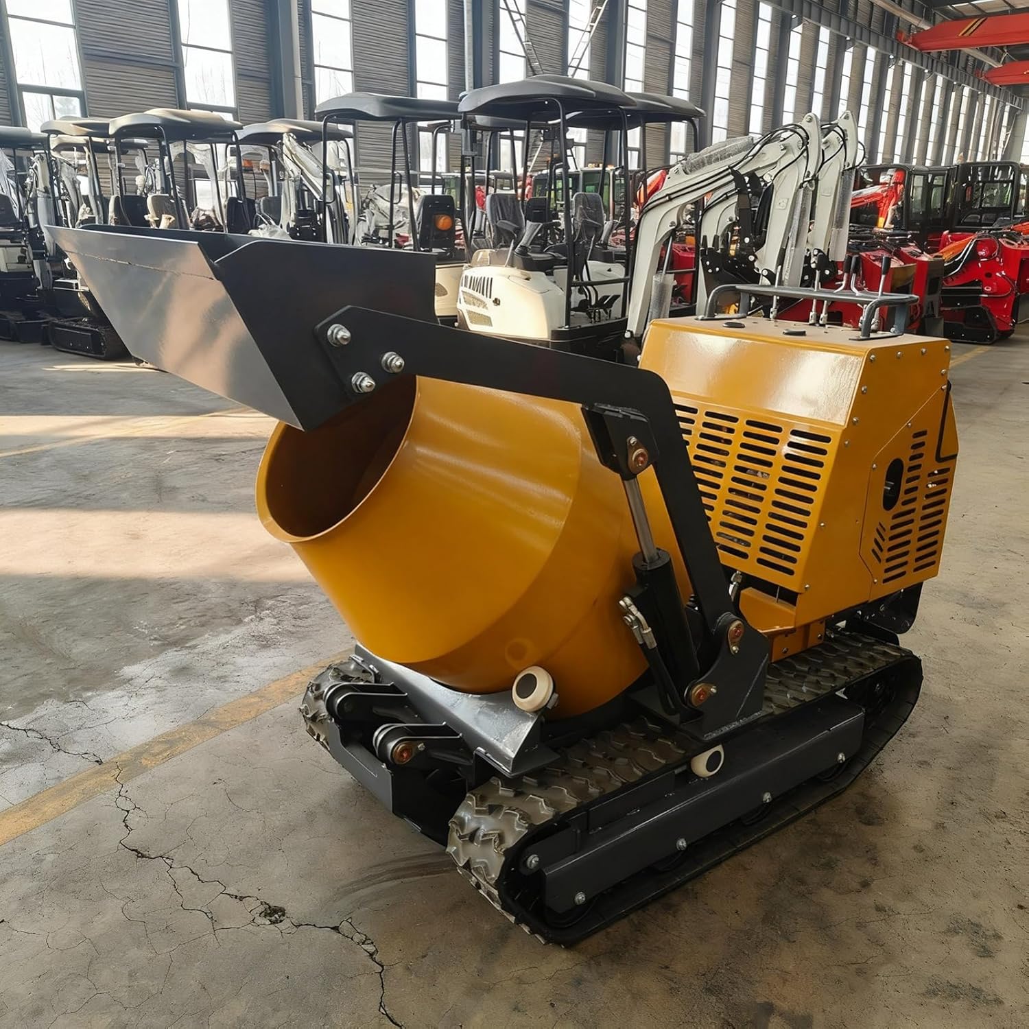heavy duty cement mixing machine,crawler cement mixer review,automatic mortar mixer worth it,cement mixer with loading shovel,should I buy a heavy duty cement mixer unboxing and complete package contents