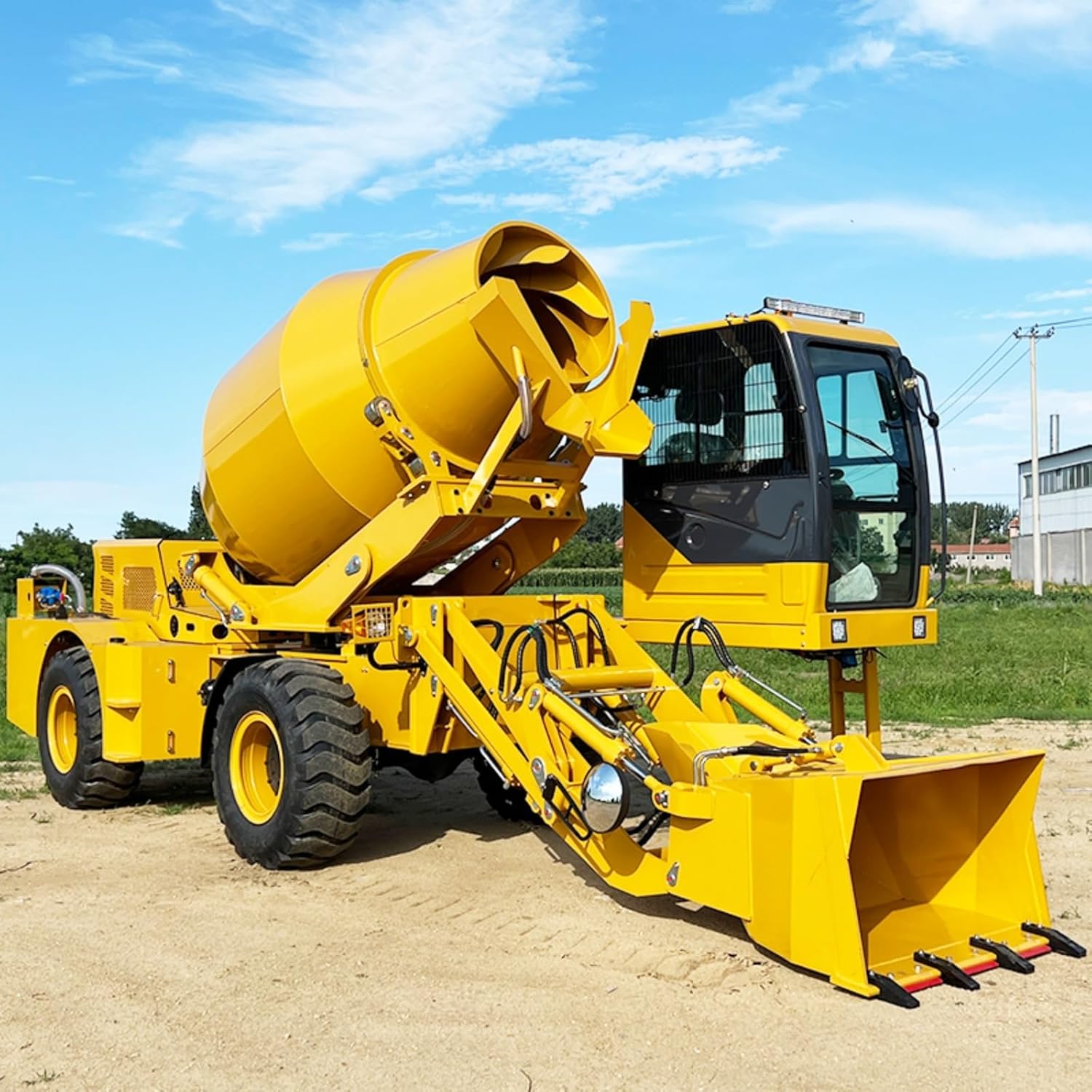 self-loading concrete mixer truck,should I buy a self-loading concrete mixer,self-loading concrete mixer vs ready mix,self-loading concrete mixer truck pros cons,best concrete mixer for uneven terrain,self-loading concrete mixer worth buying - detailed features and technical specifications