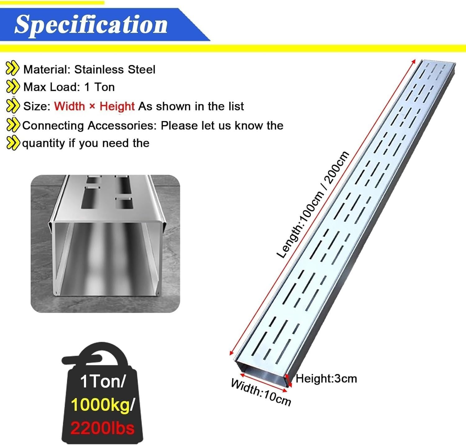 stainless steel drain cover,removable grate drain cover,narrow tile channel drain,stainless steel channel drain,best patio drain cover,should I buy stainless steel drain cover unboxing and complete package contents