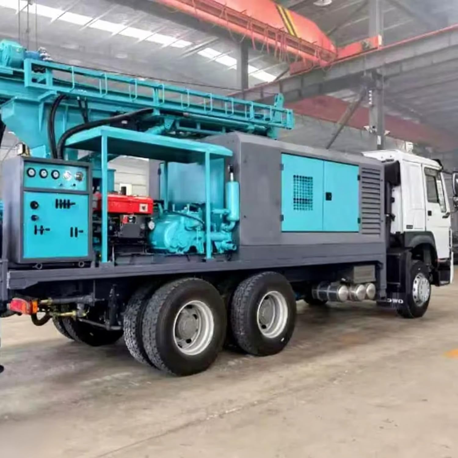 truck mounted water well drilling rig,best mobile water drilling machine,deep water well drilling rig pros cons,water borehole construction equipment worth buying,should I buy a truck mounted drilling rig,mobile drilling rig for farm irrigation unboxing and complete package contents