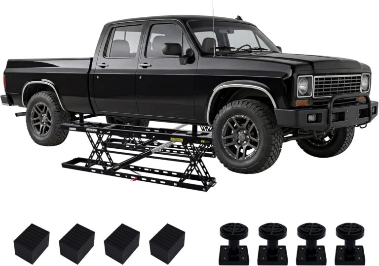 Image 1 of Albott 8000 lbs portable car lift review