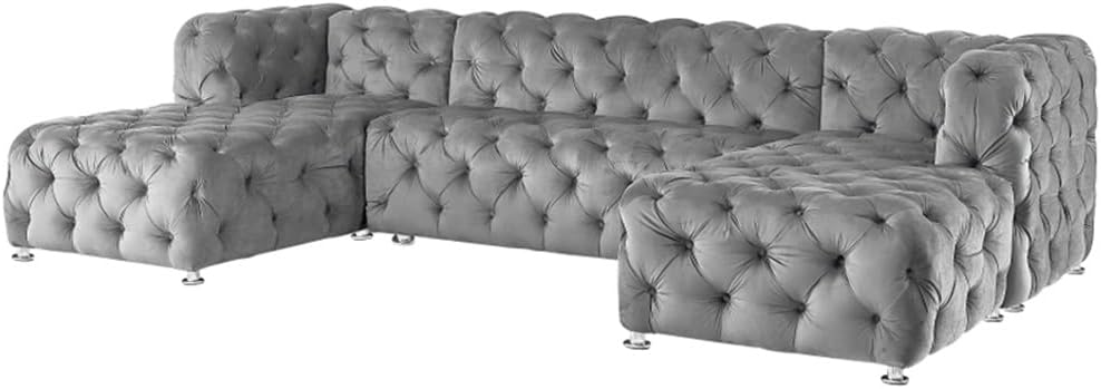 DUYHBAWRS U-shaped sofa review,U-shaped sofa review and rating,is DUYHBAWRS sofa worth buying,DUYHBAWRS sofa review pros cons,velvet sectional review honest opinion,DUYHBAWRS u-shaped sofa review verdict performance testing and real-world results