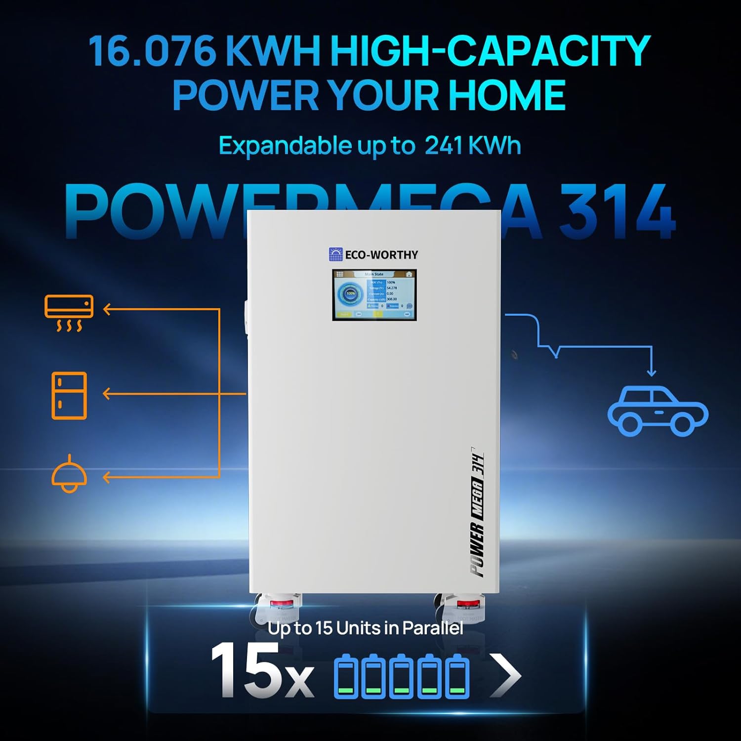 Step-by-step guide for ECO-WORTHY Powermega 48V 314Ah battery review,should I buy ECO-WORTHY Powermega battery,ECO-WORTHY Powermega vs alternatives,ECO-WORTHY Powermega pros cons,best 48V home backup battery,ECO-WORTHY Powermega worth buying - complete tutorial