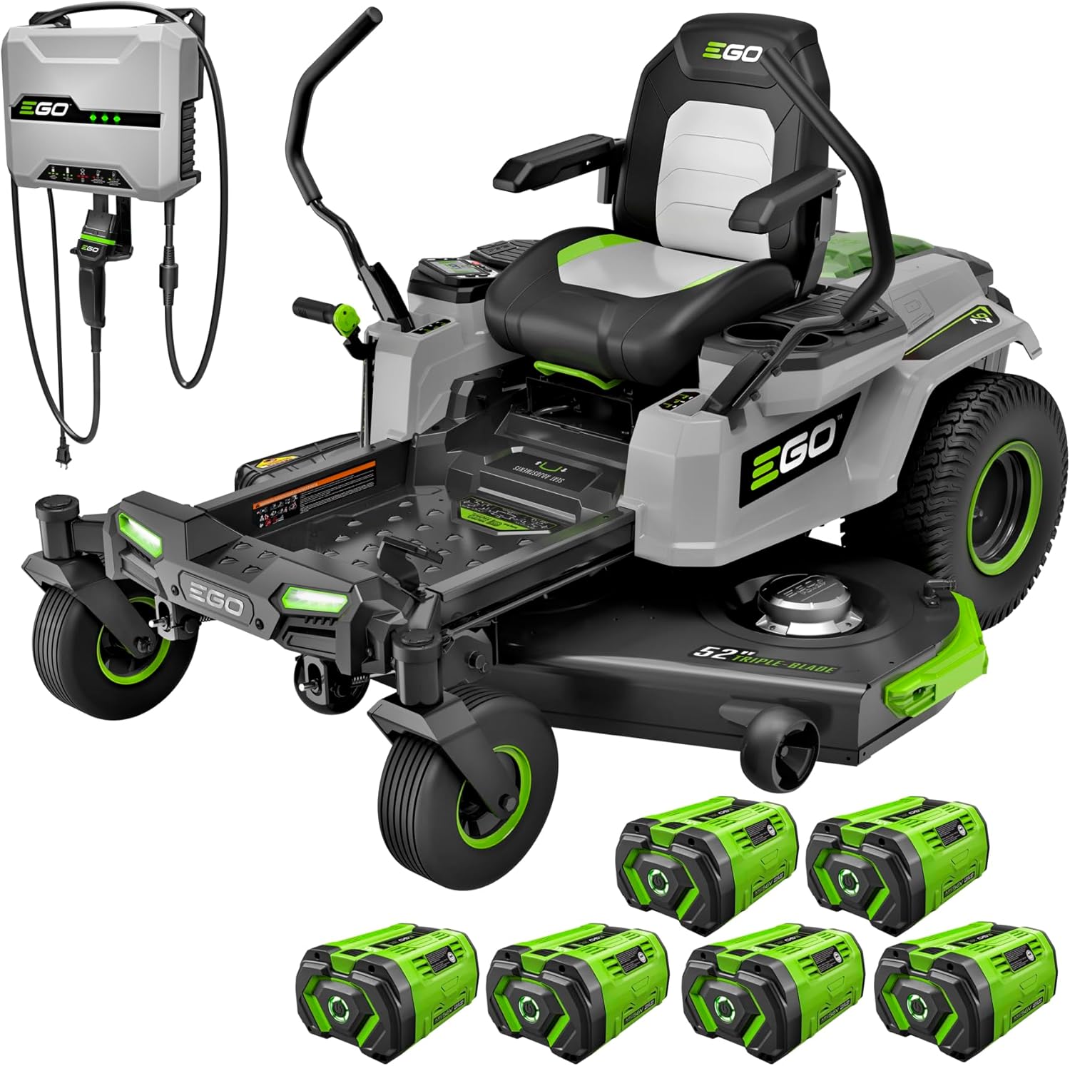 EGO Z6 zero turn review,EGO Z6 vs gas zero turn mower,EGO Z6 battery life,EGO Z6 pros and cons,should I buy EGO Z6,best electric zero turn mower - detailed features and technical specifications