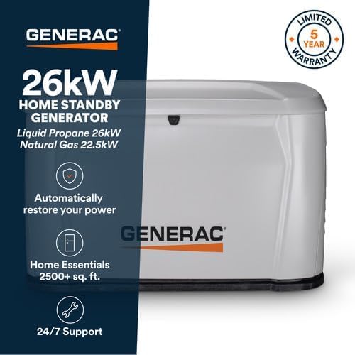 Generac 26kW home standby generator review,should I buy Generac 26kW generator,Generac 26kW vs 24kW,Generac 26kW pros cons,best whole house generator,Generac 26kW worth buying performance testing and real-world results
