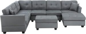 Image 1 of HSIJYGX U-style sectional sofa review