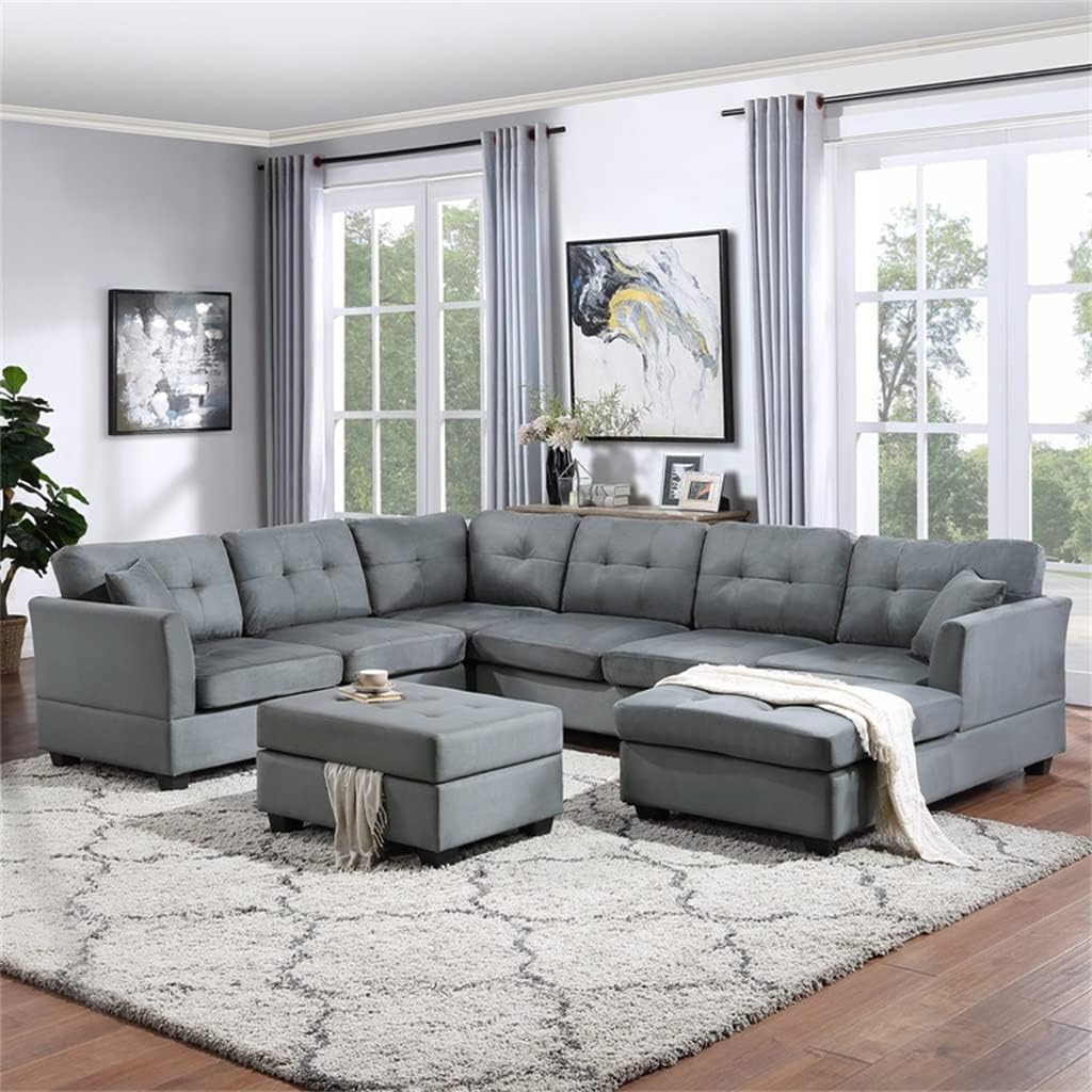 HSIJYGX U-style sectional sofa review,HSIJYGX U-style sectional sofa review and rating,is HSIJYGX U-style sectional sofa worth buying,HSIJYGX U-style sectional sofa review pros cons,HSIJYGX U-style sectional sofa review honest opinion,HSIJYGX U-style sectional sofa review verdict unboxing and complete package contents