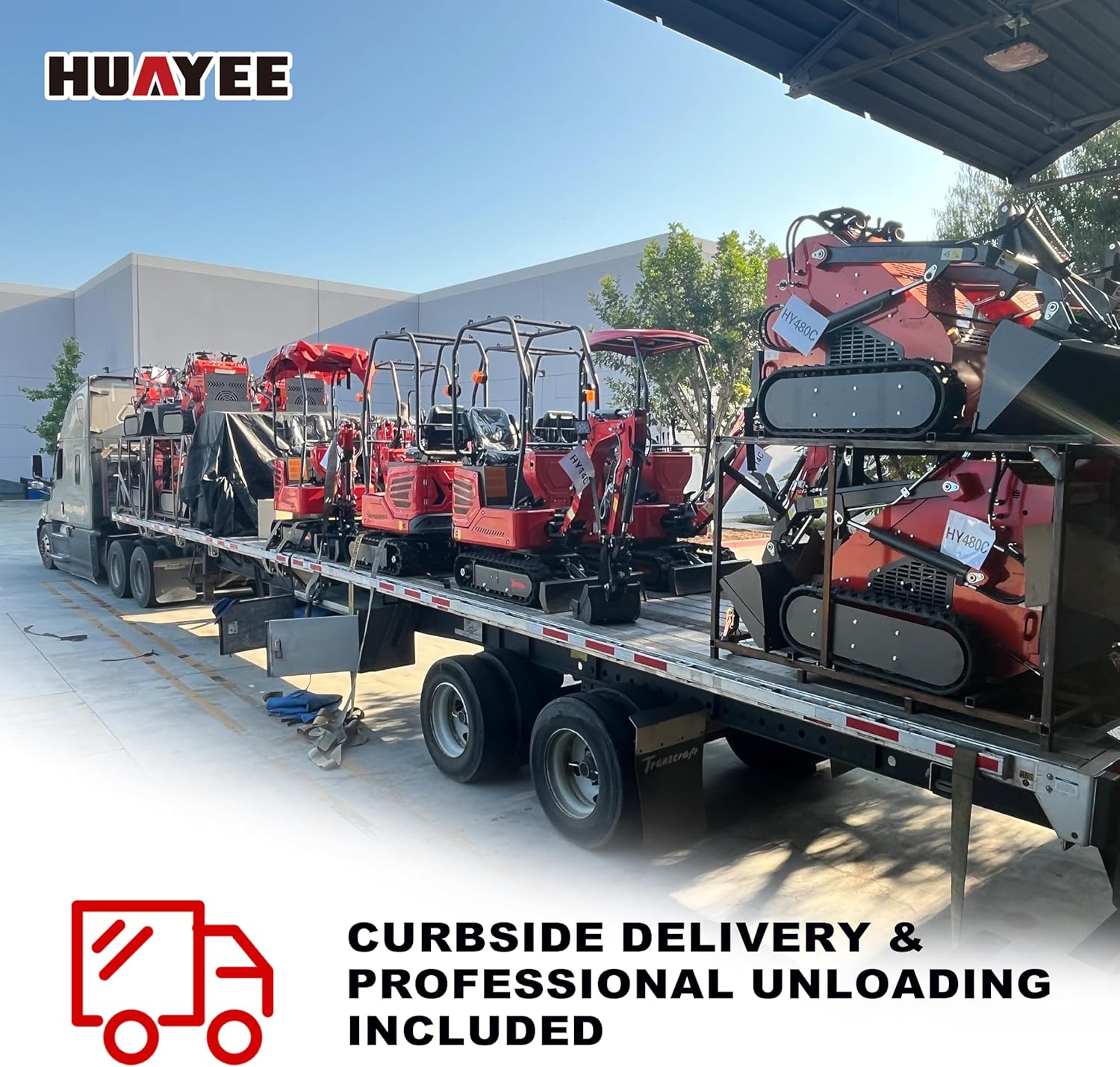HUAYEE HY480C mini skid steer review, HY480C mini skid steer pros cons, HUAYEE mini skid steer worth buying, best tracked mini skid steer, should I buy HUAYEE HY480C unboxing and complete package contents