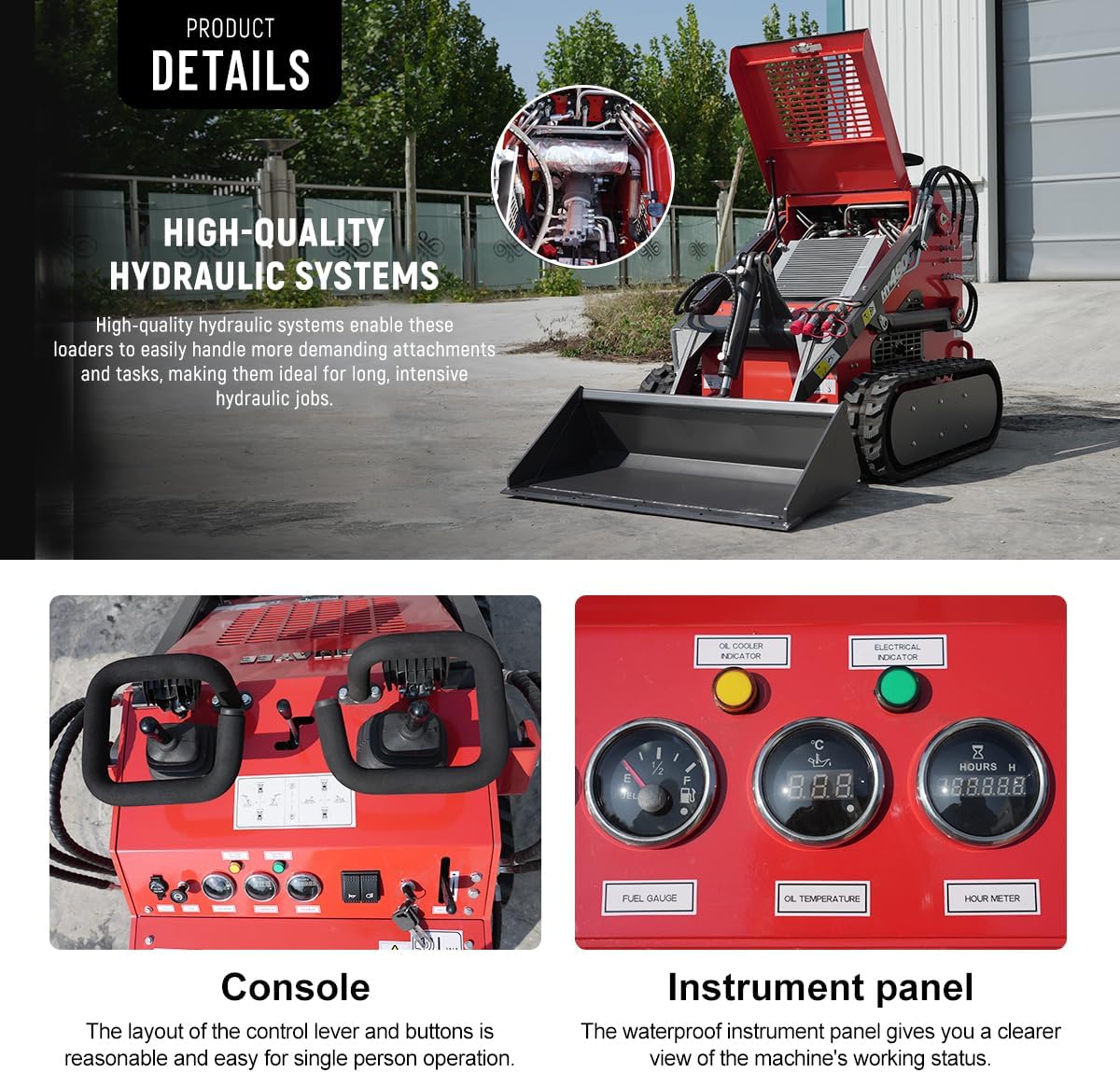 HUAYEE HY480C mini skid steer review, HY480C mini skid steer pros cons, HUAYEE mini skid steer worth buying, best tracked mini skid steer, should I buy HUAYEE HY480C performance testing and real-world results