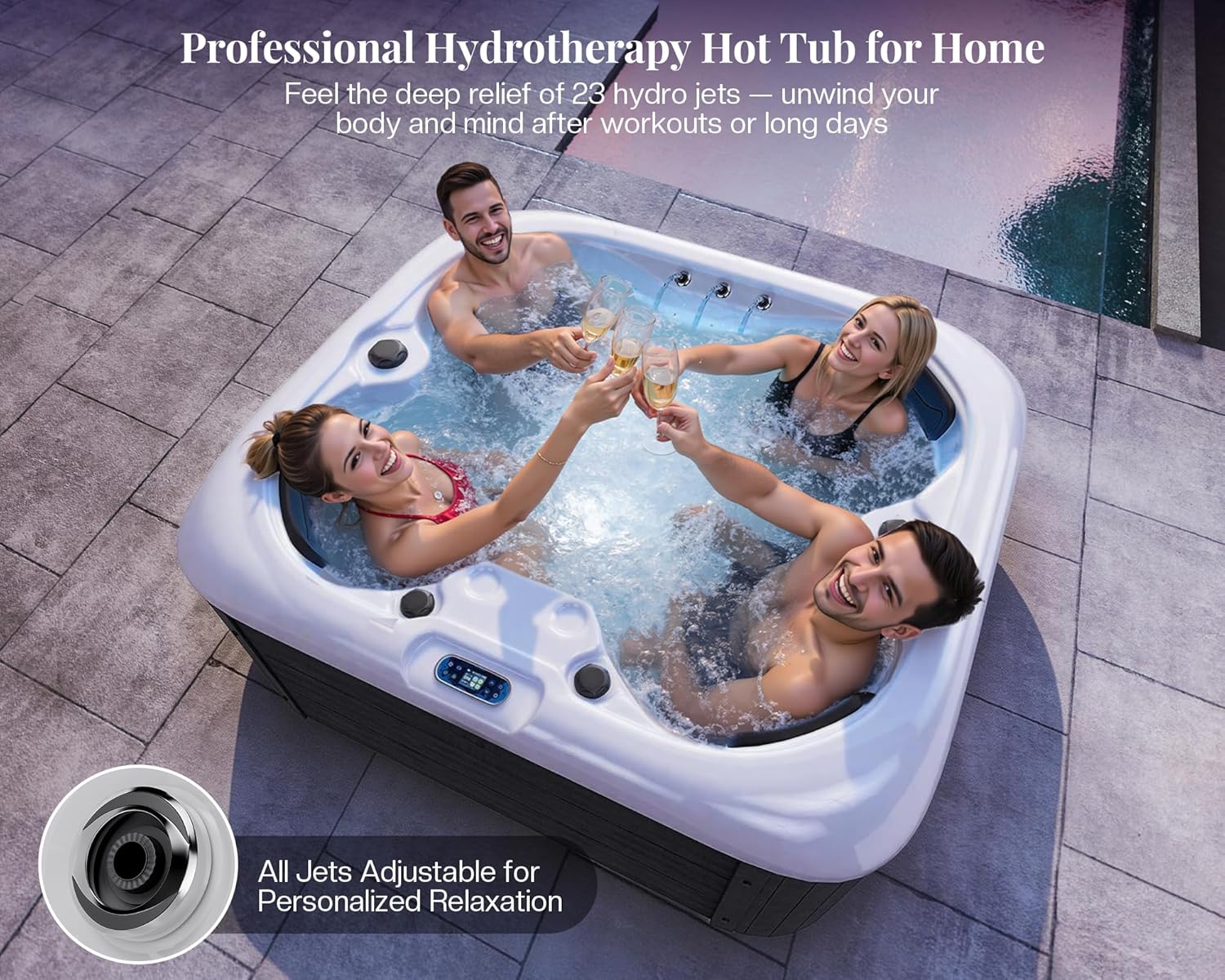 Step-by-step guide for Jocisland 4 person outdoor hot tub review,should I buy Jocisland hot tub,Jocisland hot tub pros cons,best 4 person plug and play hot tub,Jocisland hot tub worth buying,Jocisland hot tub vs alternatives - complete tutorial