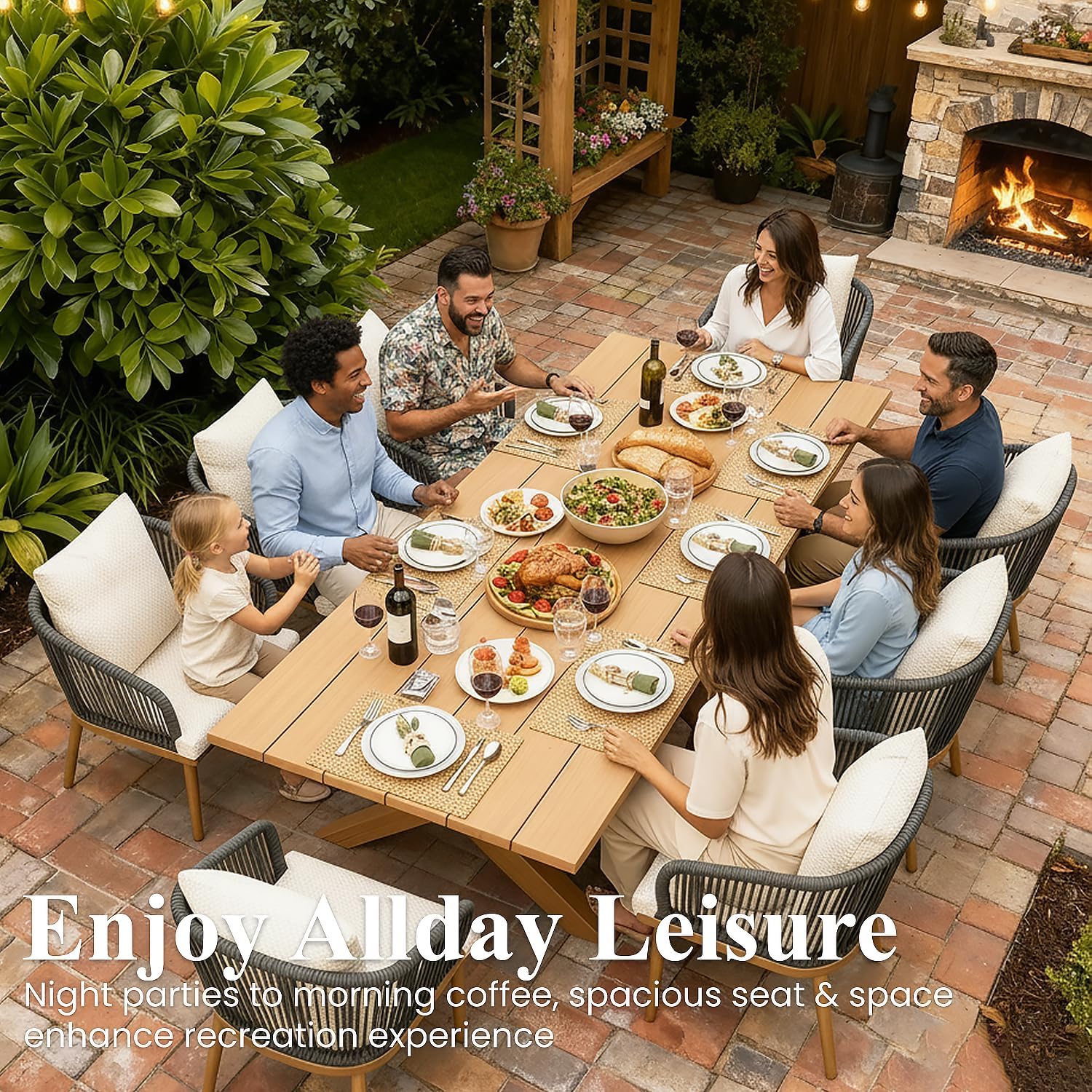 LayinSun 9 piece patio dining set review,LayinSun patio set review and rating,is LayinSun dining set worth buying,LayinSun 9 piece set review pros cons,LayinSun outdoor dining set honest review,LayinSun patio dining set review verdict unboxing and complete package contents