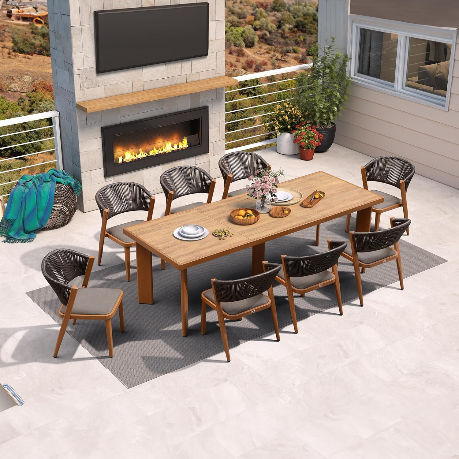 PURPLE LEAF patio dining set review,PURPLE LEAF 8-piece dining set review and rating,is PURPLE LEAF patio set worth buying,PURPLE LEAF dining set review pros cons,PURPLE LEAF patio furniture review honest opinion,PURPLE LEAF outdoor dining set review verdict - detailed features and technical specifications