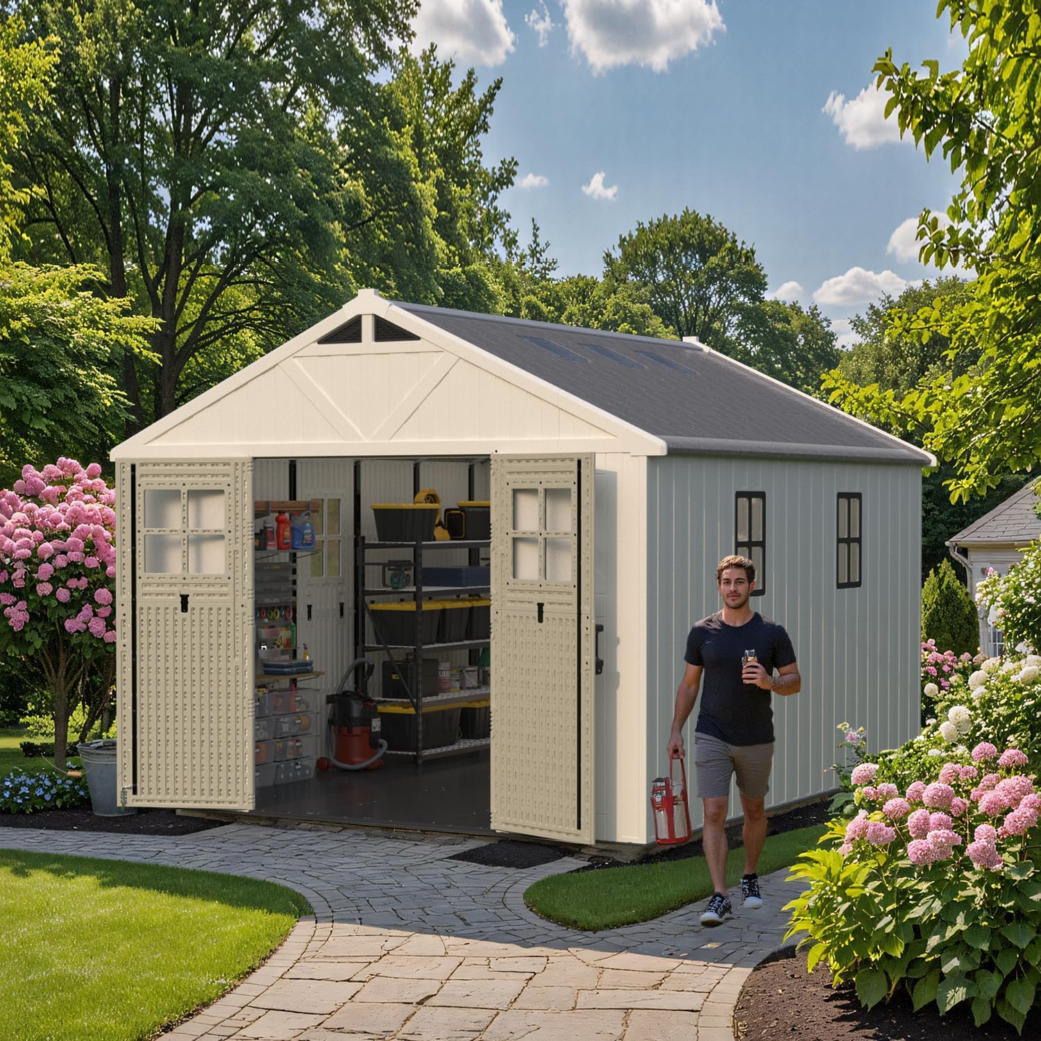 Patiowell 10x12 outdoor storage shed review,Patiowell storage shed review and rating,is Patiowell 10x12 shed worth buying,Patiowell shed review pros cons,Patiowell 10x12 shed honest opinion,Patiowell outdoor shed review verdict unboxing and complete package contents