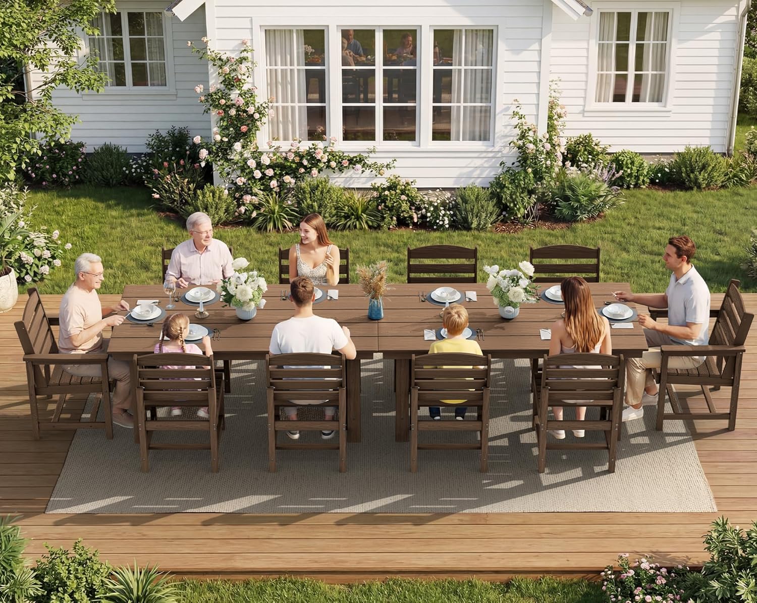 SERWALL patio dining set review,SERWALL outdoor dining set review and rating,is SERWALL patio dining set worth buying,SERWALL 12 piece dining set review pros cons,SERWALL patio set review honest opinion,SERWALL HDPE dining set review verdict - detailed features and technical specifications