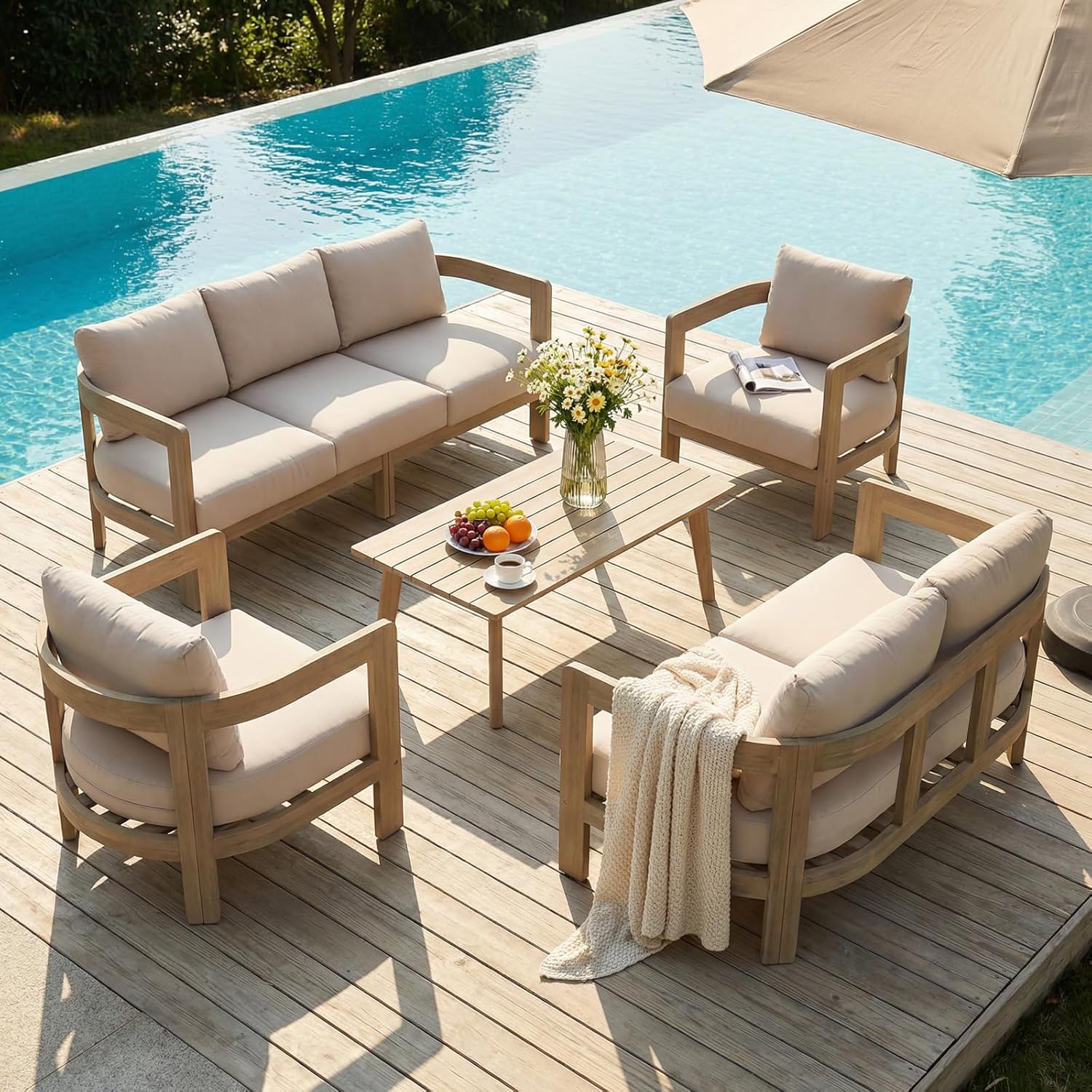 SUNSITT 5-piece patio furniture set review,SUNSITT acacia wood conversation set review and rating,is SUNSITT outdoor seating set worth buying,SUNSITT patio furniture set review pros cons,SUNSITT 5-piece review honest opinion,SUNSITT outdoor furniture set review verdict - detailed features and technical specifications