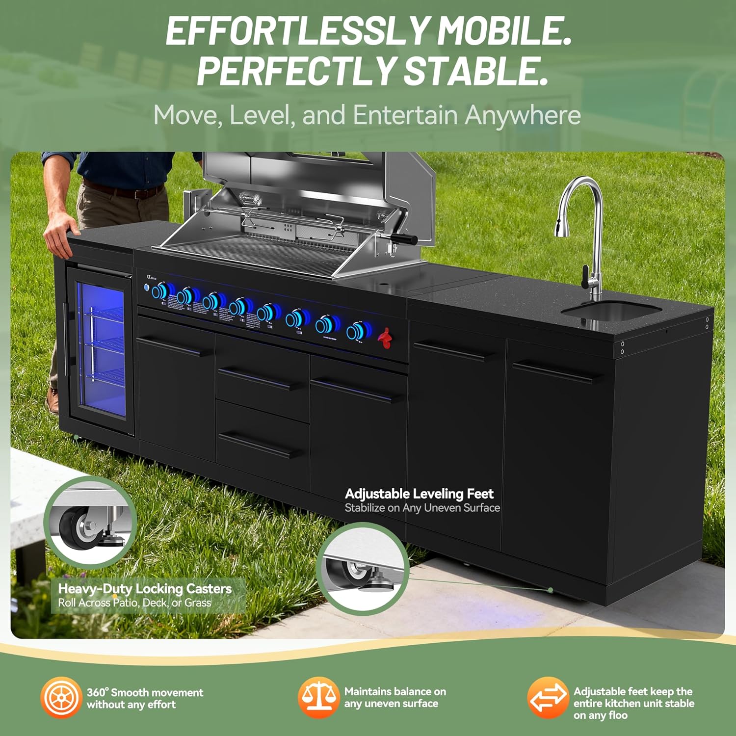 VESTIVIUM outdoor kitchen review,VESTIVIUM modular grill station pros cons,should I buy VESTIVIUM all-in-one outdoor kitchen,best 8-burner propane grill island,VESTIVIUM vs alternative outdoor kitchens,VESTIVIUM SERA outdoor kitchen worth buying performance testing and real-world results