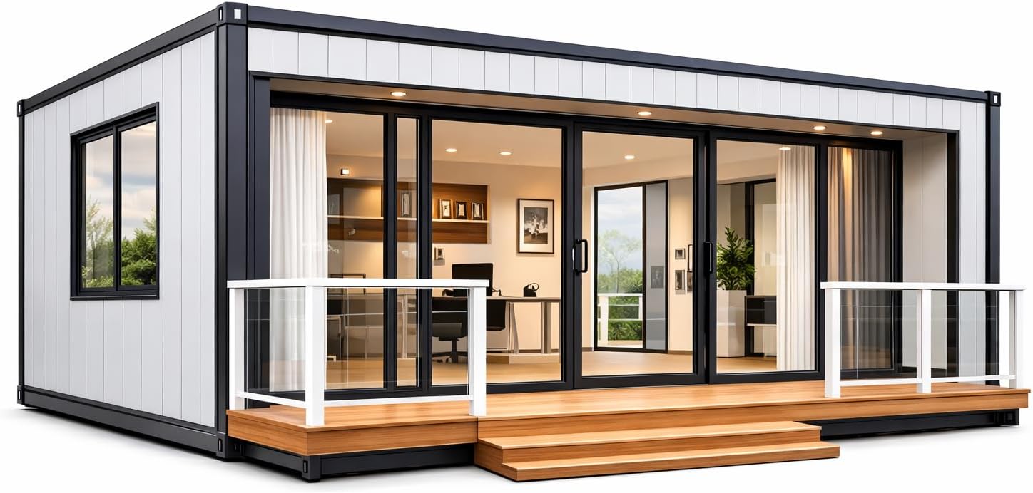 expandable modular office cabin,portable workspace with steel frame,should I buy an expandable office cabin,expandable modular cabin pros cons,best modular office cabin for worksite,expandable cabin vs traditional office - detailed features and technical specifications