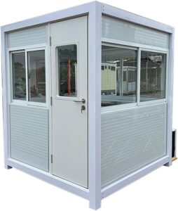 Image 1 of guard booth security booth