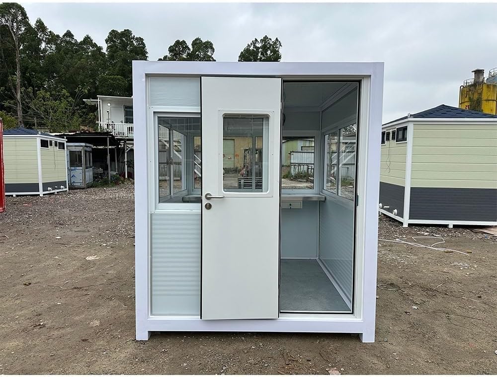 guard booth security booth,should i buy a guard booth,guard booth pros cons,portable guardhouse with AC,best security booth for outdoor,guard booth worth buying unboxing and complete package contents