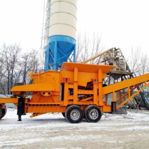Image 1 of mobile crushing plant with screening
