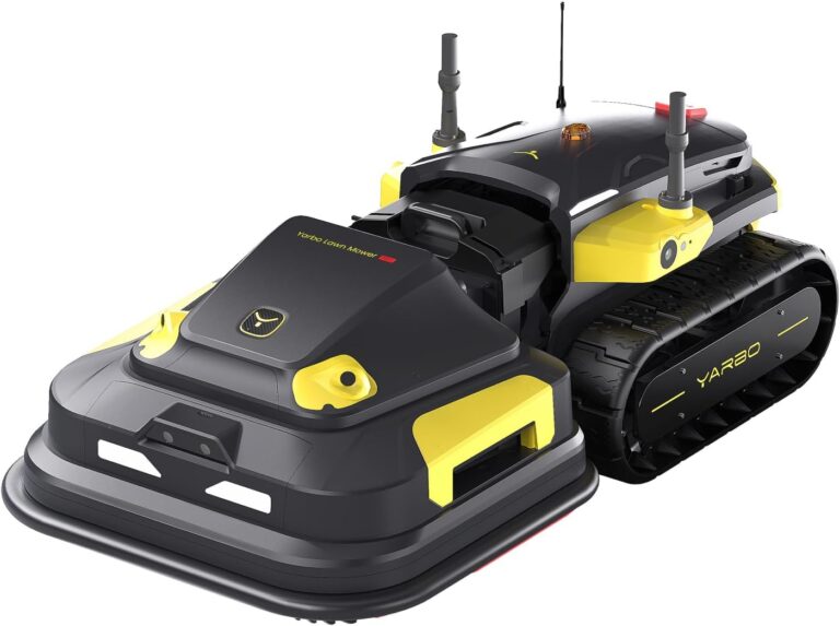 Image 1 of yarbo robot lawn mower pro review