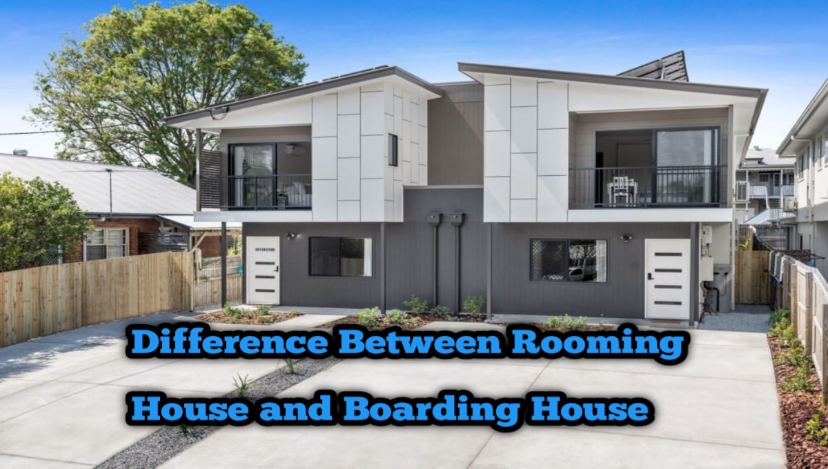 Rooming House and Boarding House